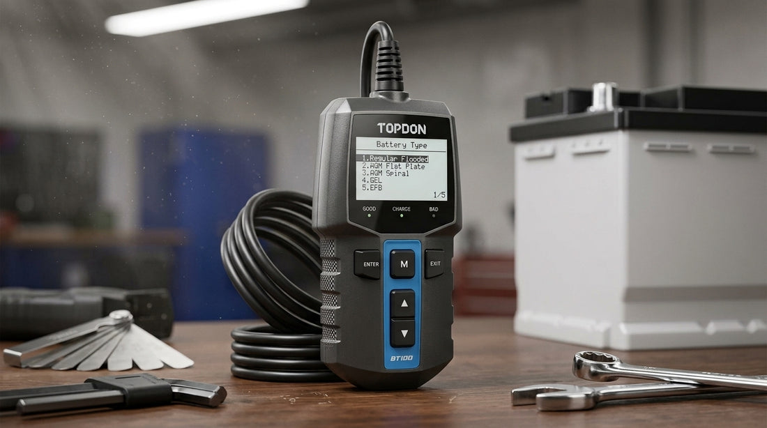 12V Car Battery & Charging System Tester