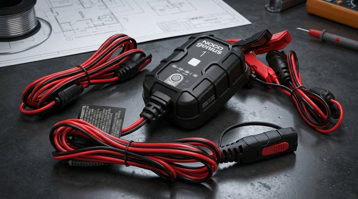 6V/12V Smart Battery Maintainer - 1 Amp