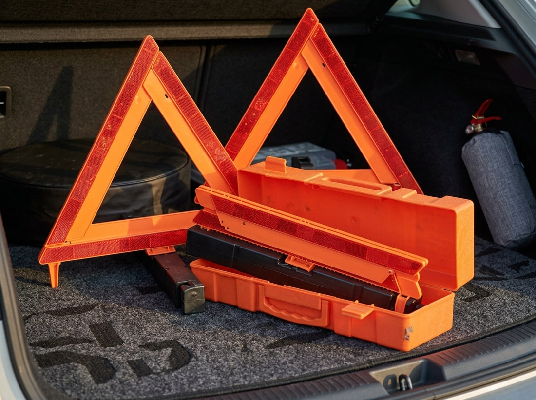 Reflective Warning Triangle Kit - 3 Pack ADI-ROAD-004-1