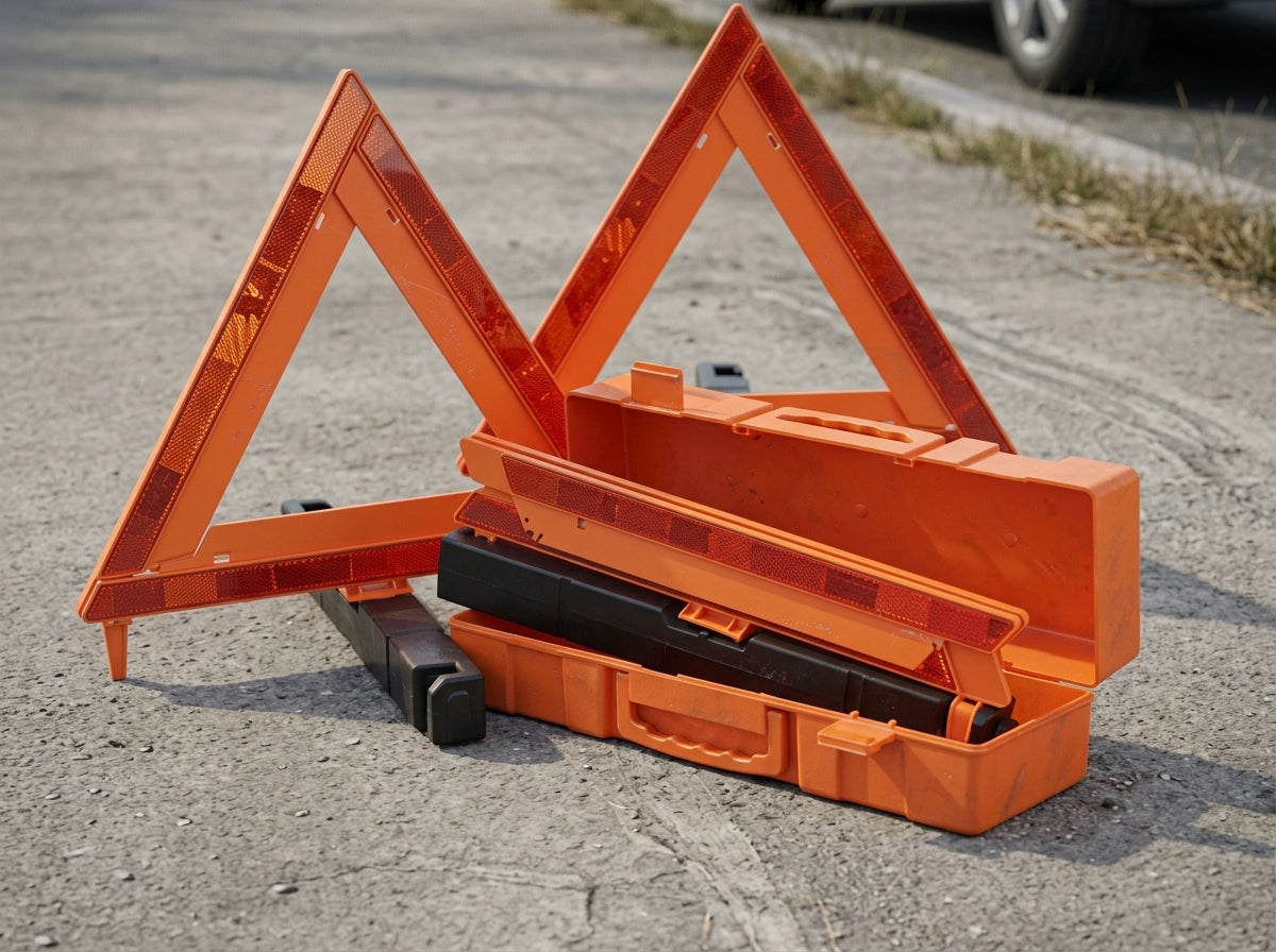 Reflective Warning Triangle Kit - 3 Pack ADI-ROAD-004-2