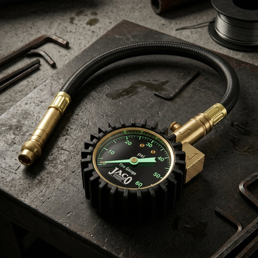Dial Tire Pressure Gauge - 60 PSI ADI-TIRE-001-1