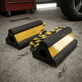 Heavy-Duty Rubber Wheel Chocks - Pair ADI-TIRE-004-2