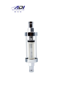 ADI Automotive Universal Chrome Glass Fuel Filter for automotive fuel systems
