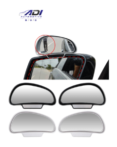 ADI Automotive 360-degree rotating blind spot mirror improving road visibility