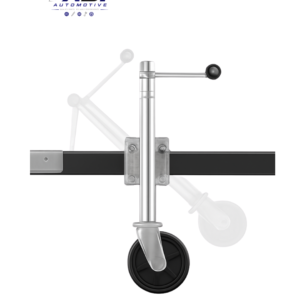ADI Automotive 2,000 LB Swivel Trailer Jack with Wheel for boat trailer