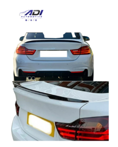ADI Automotive BMW F36 rear trunk spoiler enhancing sporty appearance