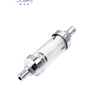 ADI Automotive Universal Chrome Glass Fuel Filter 10mm reusable inline fuel filter