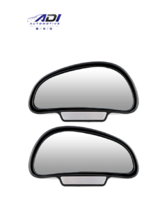 ADI Automotive 360° Adjustable Blind Spot Mirror installed on a car side mirror