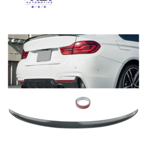 ADI Automotive BMW F36 Gran Coupe Rear Trunk Spoiler in black carbon style